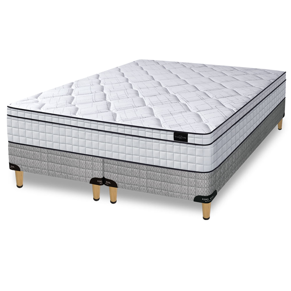 Conjunto Sommier y Colchón de espuma King Koil Bradford Super King 200x200 cm