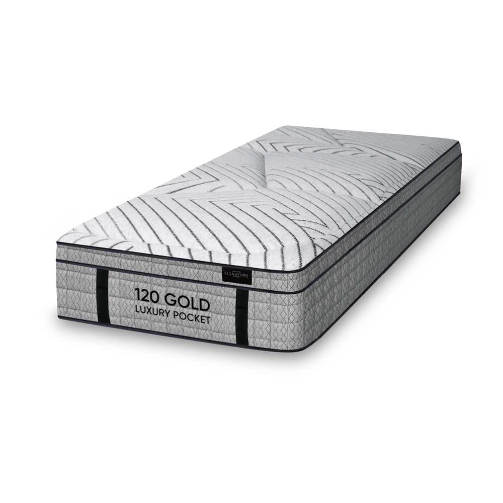 Colchón de resortes King Koil 120 Gold Luxury Pocket de 1 1/2 plazas 100x200 cm