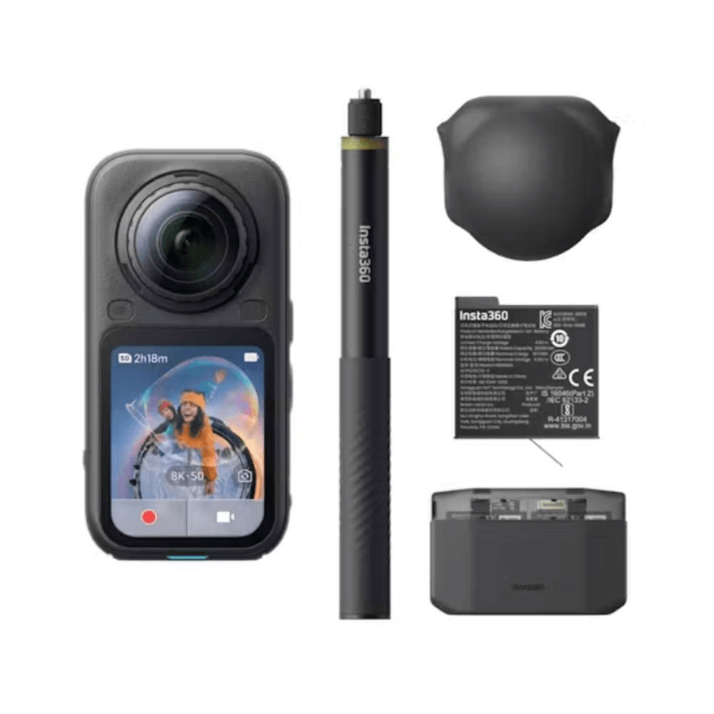 Insta360 X6 Essentials Bundle - Midnight Black
